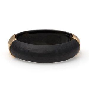 Alexis Bittar Encased Lucite Black Bracelet